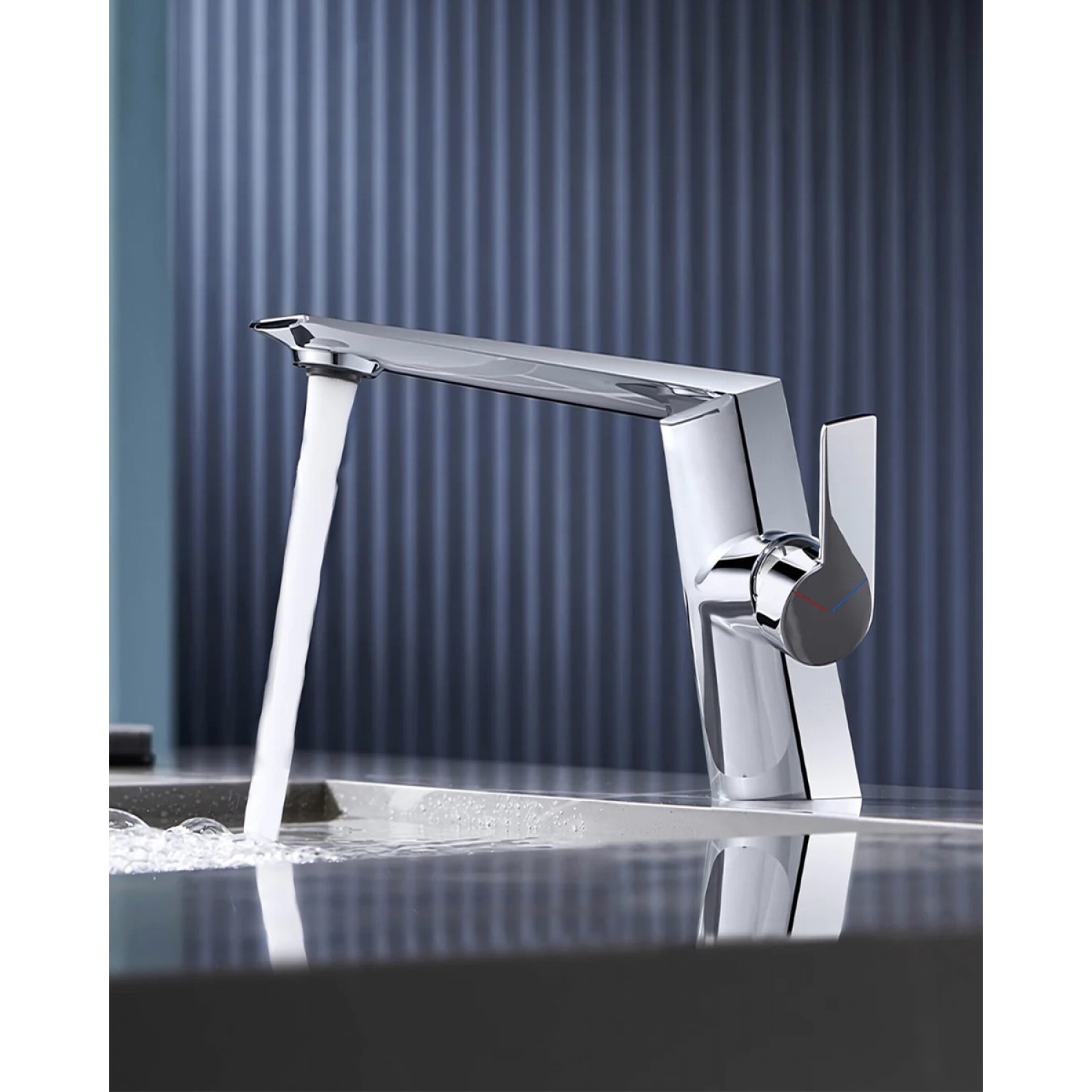 Naron  Μπαταρία Νιπτήρα Αναμεικτική NR81642 Chrome