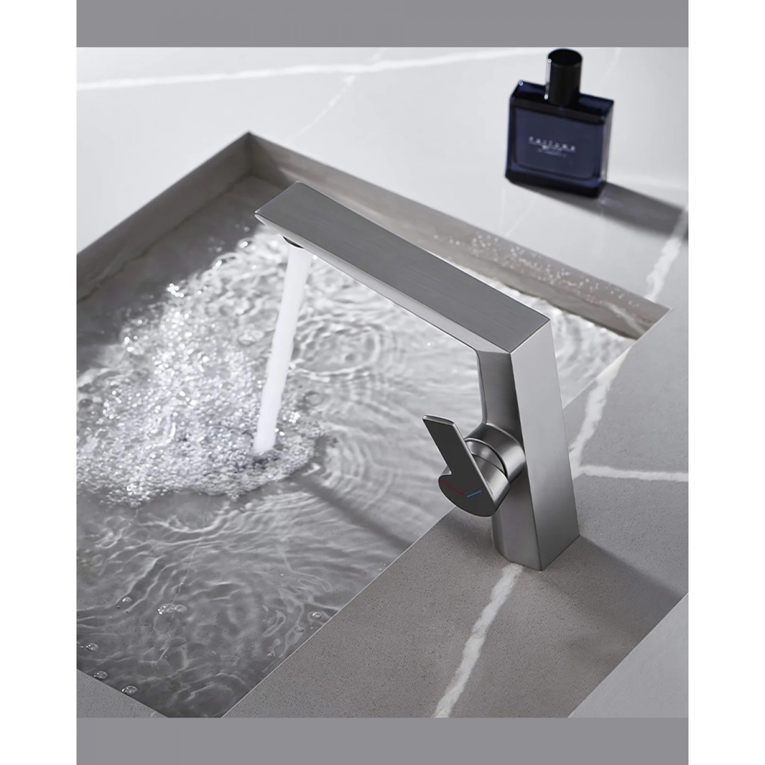 Naron Μπαταρία Νιπτήρα Αναμεικτική NR81642 Gun Metal