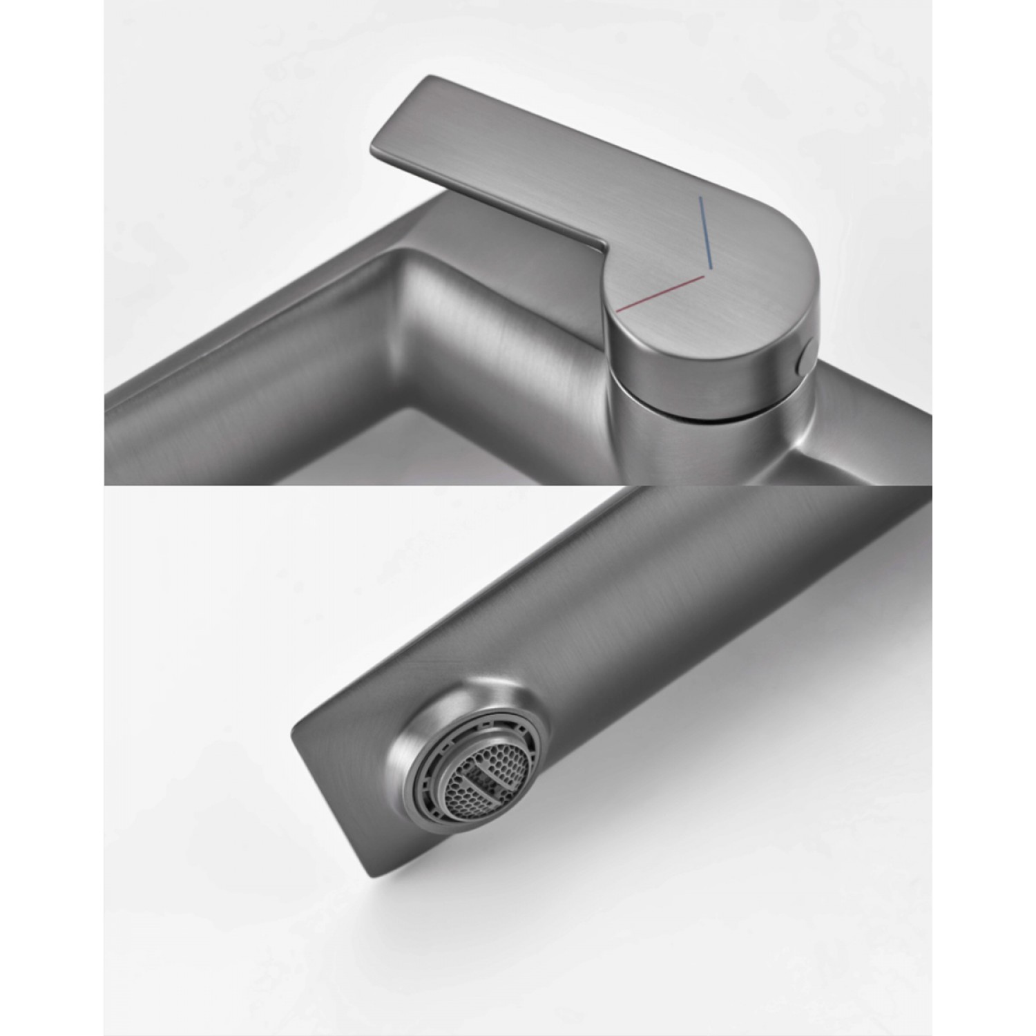 Naron Μπαταρία Νιπτήρα Αναμεικτική NR81642 Gun Metal