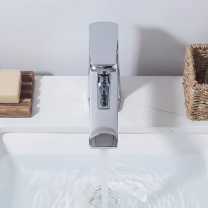 Naron Μπαταρία Νιπτήρα Χαμηλή Αναμεικτική NR1040 CHROME