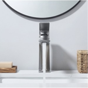 Naron Μπαταρία Νιπτήρα Χαμηλή Αναμεικτική NR1040 Gun Metal