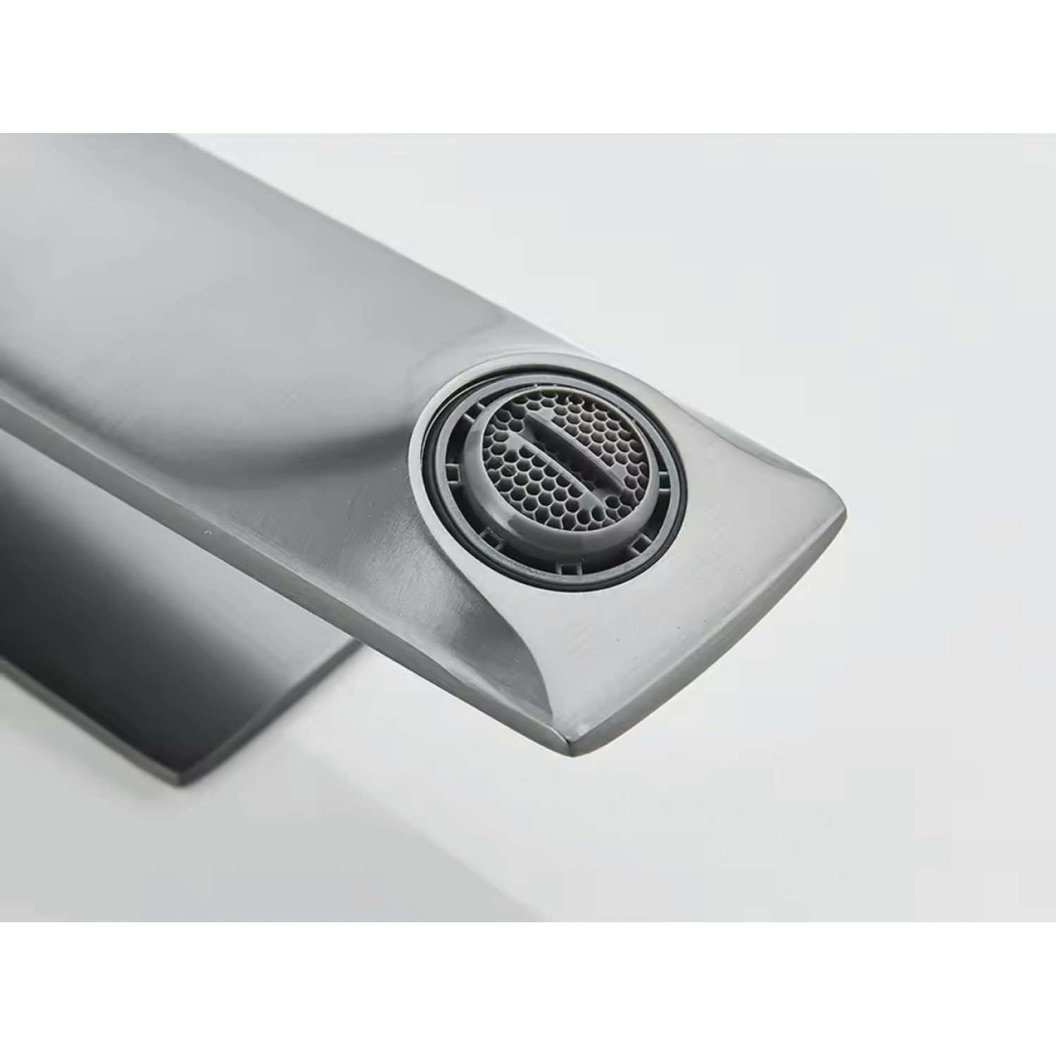 Naron Μπαταρία Νιπτήρα Χαμηλή Αναμεικτική NR1040 Gun Metal