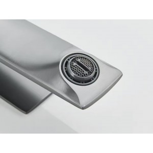 Naron Μπαταρία Νιπτήρα Χαμηλή Αναμεικτική NR1040 Gun Metal