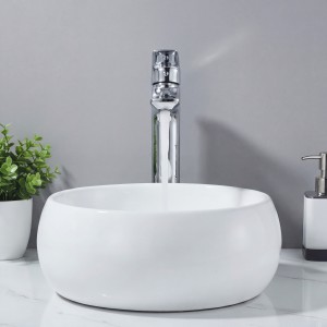 Naron Ψηλή Μπαταρία Πάγκου Νιπτήρα Αναμεικτική NR2040 CHROME