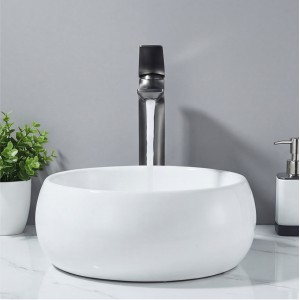 Naron Ψηλή Μπαταρία Πάγκου Νιπτήρα Αναμεικτική NR2040 Gun Metal