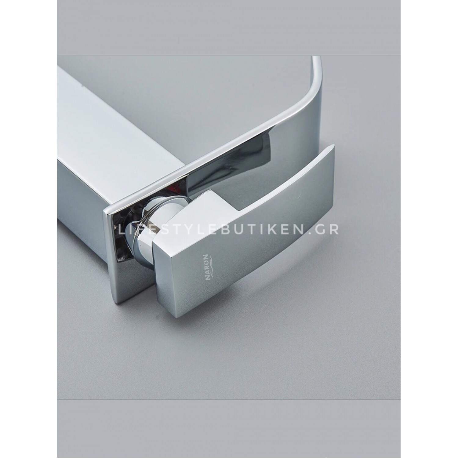 NARON Μπαταρία Νιπτήρα Ψηλή αναμεικτική καταρράκτης NR1010 Chrome
