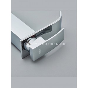 NARON Μπαταρία Νιπτήρα Ψηλή αναμεικτική καταρράκτης NR1010 Chrome