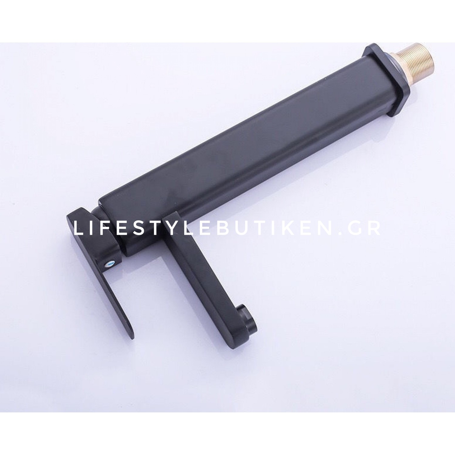 NARON Μπαταρία Νιπτήρα Ψηλή αναμεικτική NR-1020B BLACK MAT