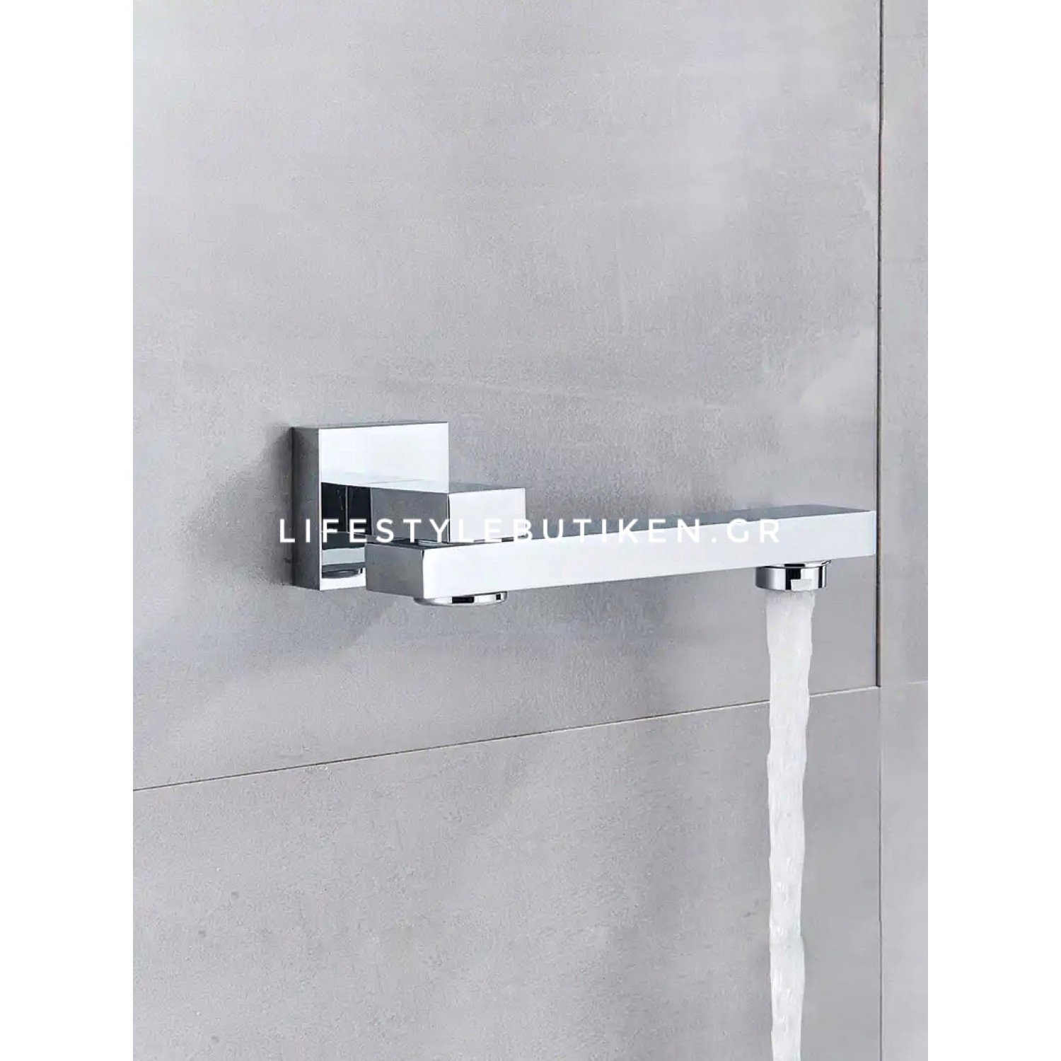 NARON Σετ Εντοιχιζόμενο Σύστημα Ντουζ 3 εξόδων CZ4034 CHROME