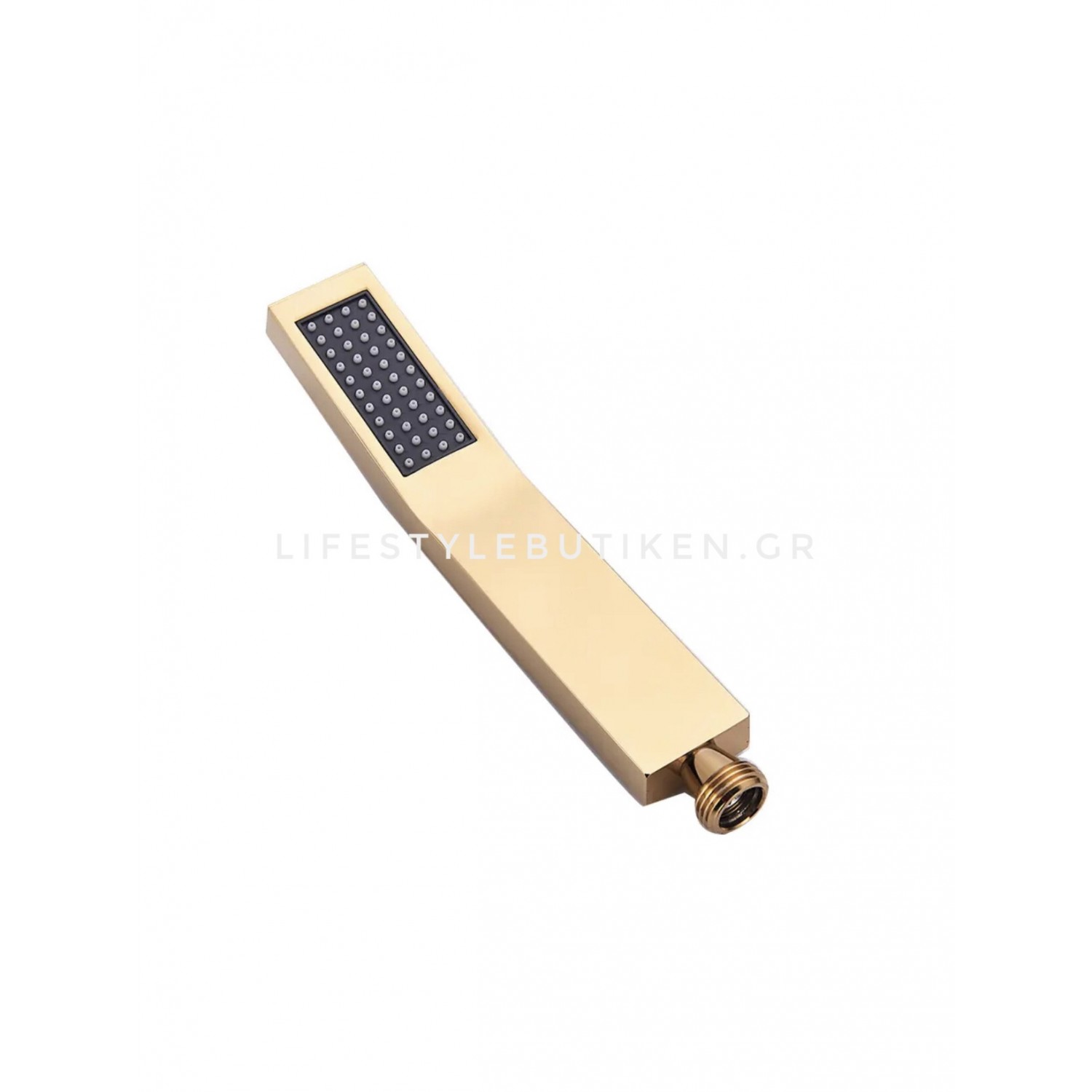 NARON Σετ Εντοιχιζόμενο Σύστημα Ντουζ Με Θερμοστατική Μπαταρία 3 εξόδων Καταρράκτης NR-5010 POLISHED GOLD