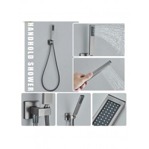 NARON Σετ Εντοιχιζόμενο Σύστημα Ντουζ 3 εξόδων CZ4034 GREY