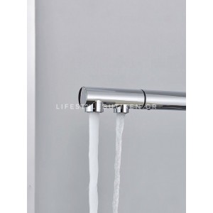 Τρίοδη Μπαταρία Κουζίνας με προεκτεινόμενο ντουζ STOCCO ST1199C CHROME