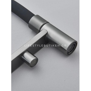 Τρίοδη Ψηλή Μπαταρία Κουζίνας NARON NR-1299GM GUN METAL