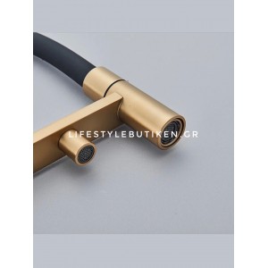 NARON Τρίοδη Ψηλή Μπαταρία Κουζίνας NR-1299BG BRUSHED GOLD