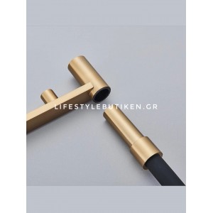 NARON Τρίοδη Ψηλή Μπαταρία Κουζίνας NR-1299BG BRUSHED GOLD