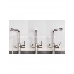 Τρίοδη Μπαταρία Κουζίνας Φίλτρου STOCCO ST2299MN MAT NICKEL