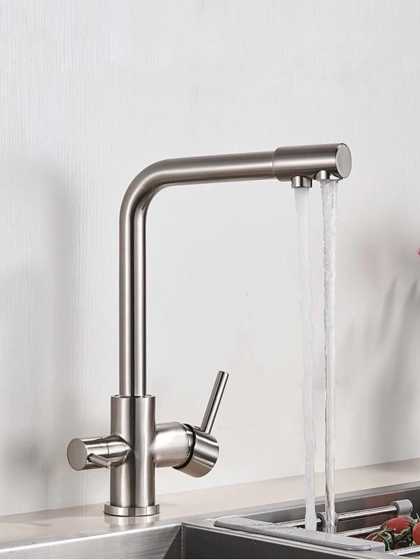 Τρίοδη Μπαταρία Κουζίνας Φίλτρου STOCCO ST2299MN MAT NICKEL