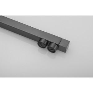 Σπαστή Τρίοδη Μπαταρία Κουζίνας για σύνδεση με φίλτρο κάτω πάγκου STOCCO SF7004GG GUN GREY