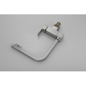 Σπαστή Τρίοδη Μπαταρία Κουζίνας για σύνδεση με φίλτρο κάτω πάγκου STOCCO SF7003MN MAT NICKEL