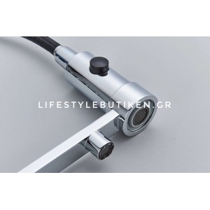 STOCCO Τρίοδη Μπαταρία κουζίνας Φίλτρου ST941C CHROME