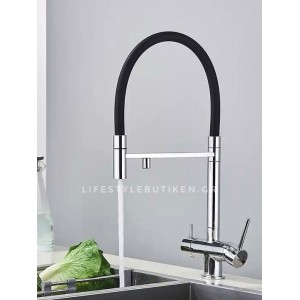 Τρίοδη Ψηλή Μπαταρία Κουζίνας NARON NR-1299C CHROME 