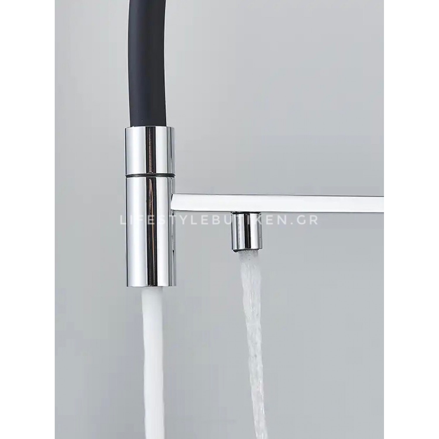 Τρίοδη Ψηλή Μπαταρία Κουζίνας NARON NR-1299C CHROME 