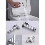 STOCCO Επιτοίχιο Σετ Μπιντέ με Ντουζάκι shut-off ST-401C CHROME 6