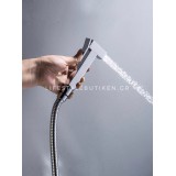 STOCCO Επιτοίχιο Σετ Μπιντέ με Ντουζάκι shut-off ST-501C CHROME 3