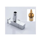 STOCCO Επιτοίχιο Σετ Μπιντέ με Ντουζάκι shut-off ST-501C CHROME 6