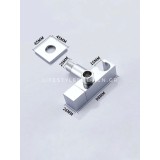 STOCCO Επιτοίχιο Σετ Μπιντέ με Ντουζάκι shut-off ST-501C CHROME 8