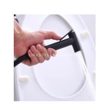 STOCCO Επιτοίχιο Σετ Μπιντέ με Ντουζάκι shut-off ST-302B BLACK MAT 3