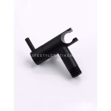 STOCCO Επιτοίχιο Σετ Μπιντέ με Ντουζάκι shut-off ST-302B BLACK MAT 5