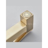 STOCCO Επιτοίχιο Σετ Μπιντέ με Ντουζάκι shut-off ST-502BG BRUSHED GOLD 6