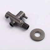 STOCCO Επιτοίχιο Σετ Μπιντέ με Ντουζάκι shut-off NR-404 Gun Metal 9