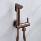 STOCCO Επιτοίχιο Σετ Μπιντέ με Ντουζάκι shut-off NR-404 BRUSHED ROSE 2