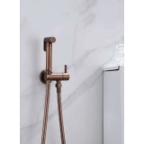 STOCCO Επιτοίχιο Σετ Μπιντέ με Ντουζάκι shut-off NR-404 BRUSHED ROSE 1
