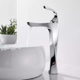 Luxury Ψηλή Μπαταρία Νιπτήρα Ανάμεικτη PO255 CHROME 4