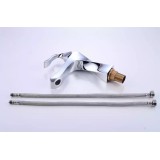 Luxury Χαμηλή μπαταρία Νιπτήρα Ανάμεικτη PO254 CHROME 8