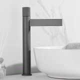 Ψηλή Μπαταρία Πάγκου Νιπτήρα Stocco FZ5502GGL Gun Grey 1
