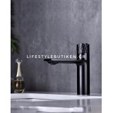 Luxury Μπαταρία Νιπτήρα με Πάτημα Κουμπιού STOCCO BZ8822B Black Mat 4