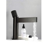 Χαμηλή Μπαταρία Νιπτήρα Stocco FZ5501B BLACK MAT 1