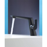 Naron Μπαταρία Νιπτήρα Αναμεικτική NR81642 Black Mat 1