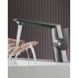 Naron Μπαταρία Νιπτήρα Αναμεικτική NR81642 Gun Metal 1