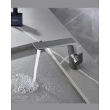 Naron Μπαταρία Νιπτήρα Αναμεικτική NR81642 Gun Metal 2