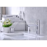 Luxury Μπαταρία Νιπτήρα με Πάτημα Κουμπιού STOCCO BZ8820C CHROME 3