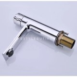 Luxury Μπαταρία Νιπτήρα με Πάτημα Κουμπιού STOCCO BZ8820C CHROME 9