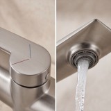 Naron Μπαταρία Νιπτήρα Αναμεικτική NR81642 Mat Nickel 5