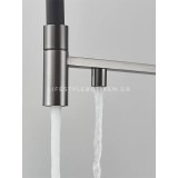 Τρίοδη Ψηλή Μπαταρία Κουζίνας NARON NR-1299GM GUN METAL 6
