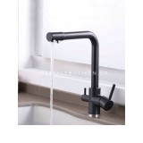 Τρίοδη Μπαταρία Κουζίνας Φίλτρου STOCCO ST2299B BLACK MAT 2