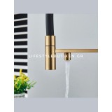 NARON Τρίοδη Ψηλή Μπαταρία Κουζίνας NR-1299BG BRUSHED GOLD 6